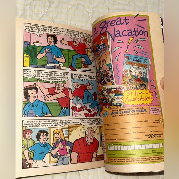 📚BOOK SALE 5 for $20📚 Archie Comic Book Laugh Magazine No. 129 September 1996 - Picture 5 of 9